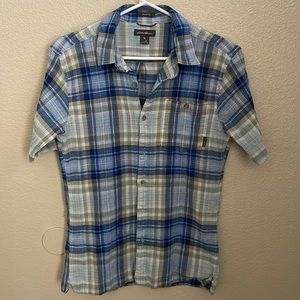 Eddie Bauer classic fit button down shirt mens